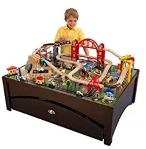 KidKraft Metropolis Train Set & Table
