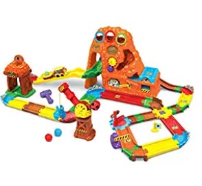 VTech Go! Go! Smart Wheels Treasure Mountain Train Adventure Set