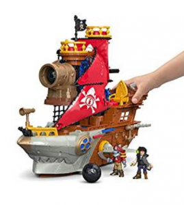 6. Fisher-Price Imaginext Shark Bite Pirate Ship