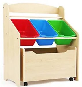 Canvas Storage Basket With Handles