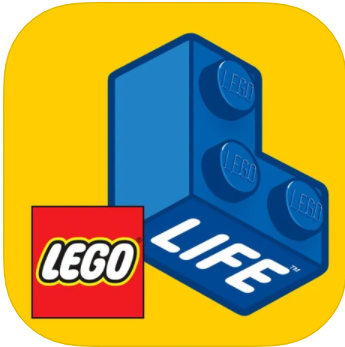 Lego block with lego logo