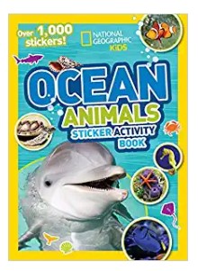 National Geographic Kids Ocean Animals Sticker Activity Book