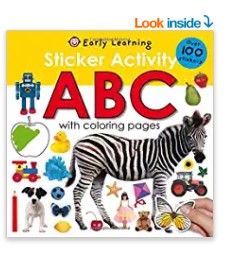 Sticker Activity ABC by Roger Priddy