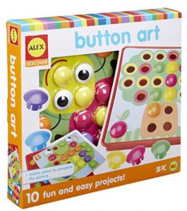ALEX Discover Button Art Activity Set 