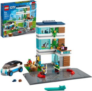 LEGO City Family House and packaging on white background