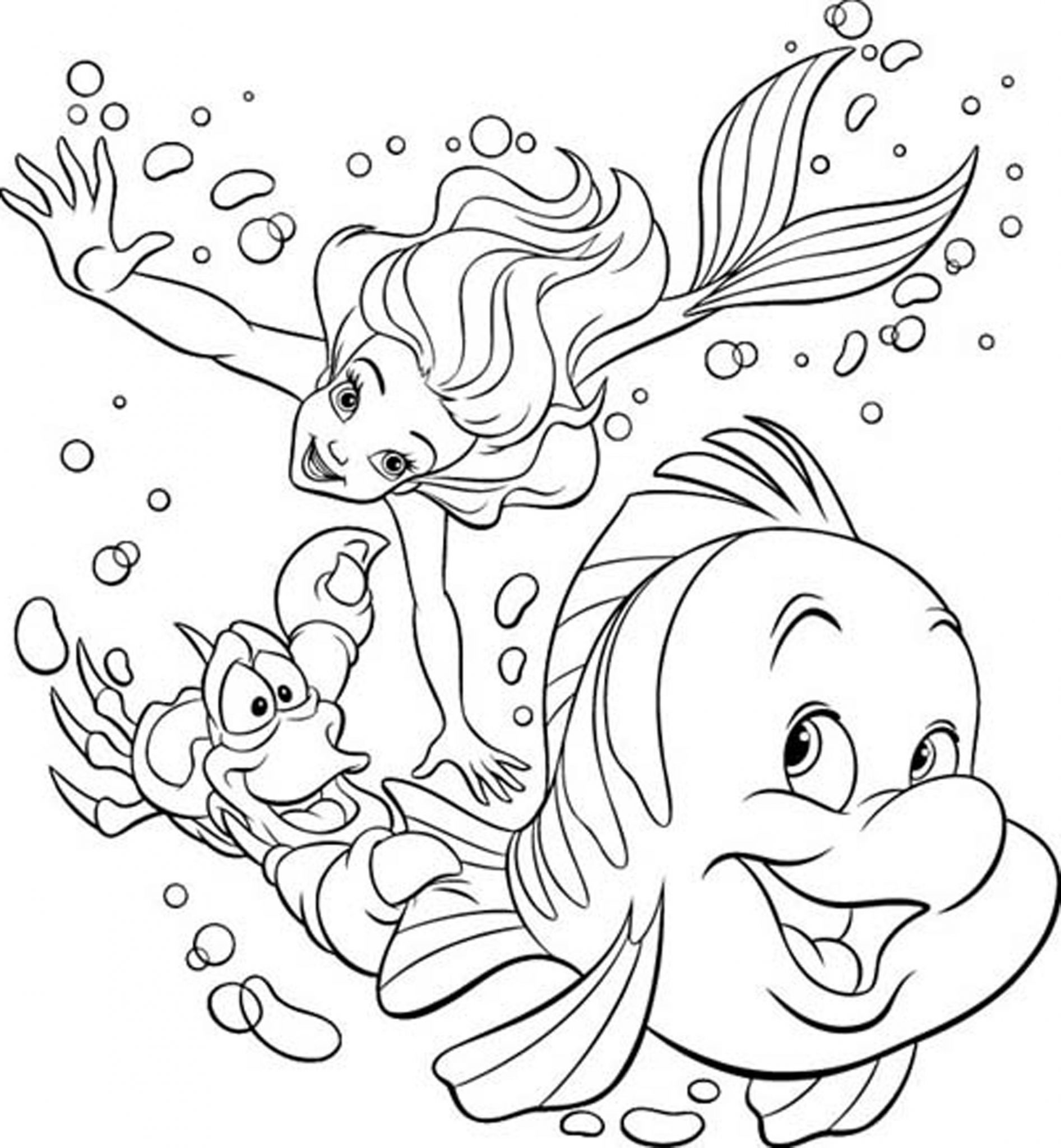 Disney Free Coloring Pages Printable