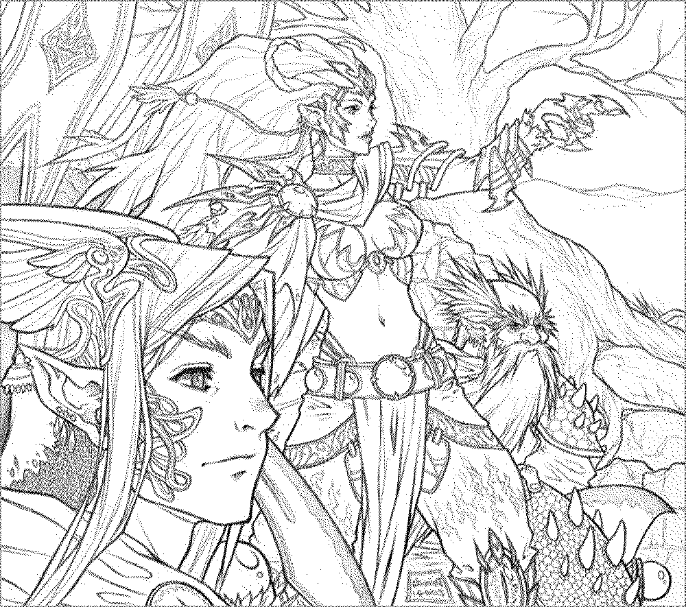 fantasy coloring pages for adults Shop Related Products