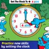 Telling Time with the Smurfs