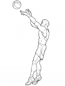 Print & Download - Interesting Basketball Coloring Pages