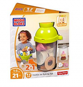 8. Mega Bloks First Builders Cookie Jar Baking Set