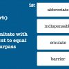 Middle School Vocabulary Prep