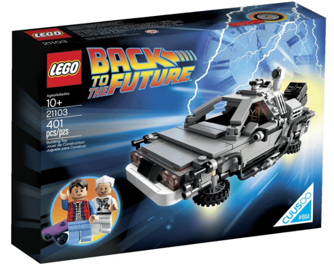 back to the future lego