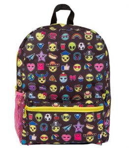 Fashion Angels Style.Lab Black Emoji Backpack
