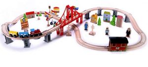 Wooden Train Set