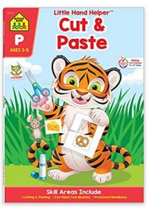 School Zone - Cut & Paste Skills Workbook