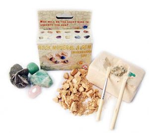 Small Rock, Mineral & Gem Excavation Kit