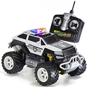 Prextex Remote Control Monster Police Truck