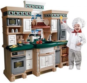 Step2 Lifestyle Deluxe Kids Pretend Kitchen 