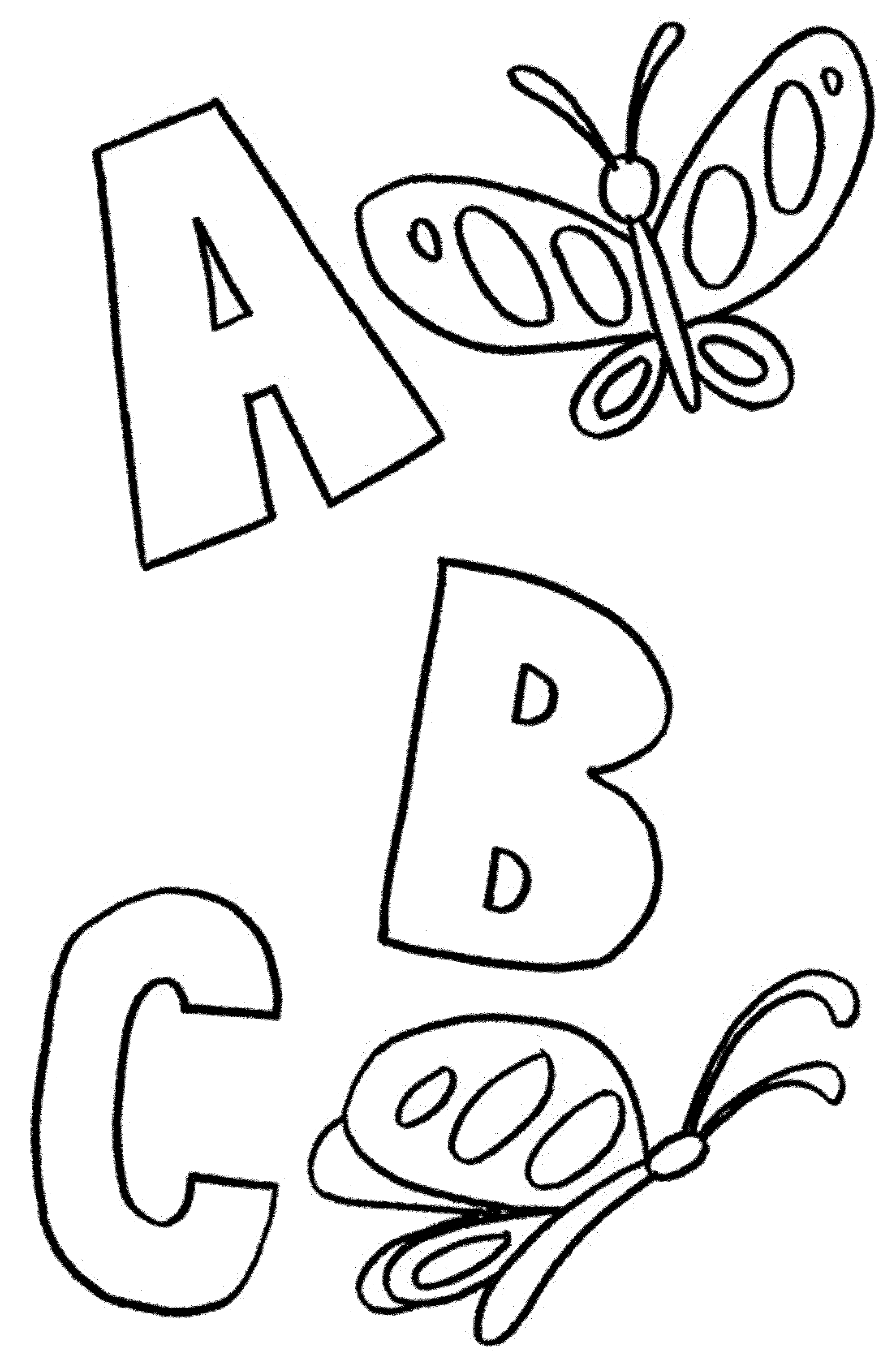 Be Creative with ABC Coloring Pages