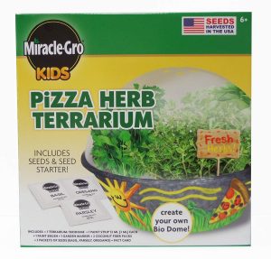 Miracle Gro Kids Pizza Herb Terrarium Kit