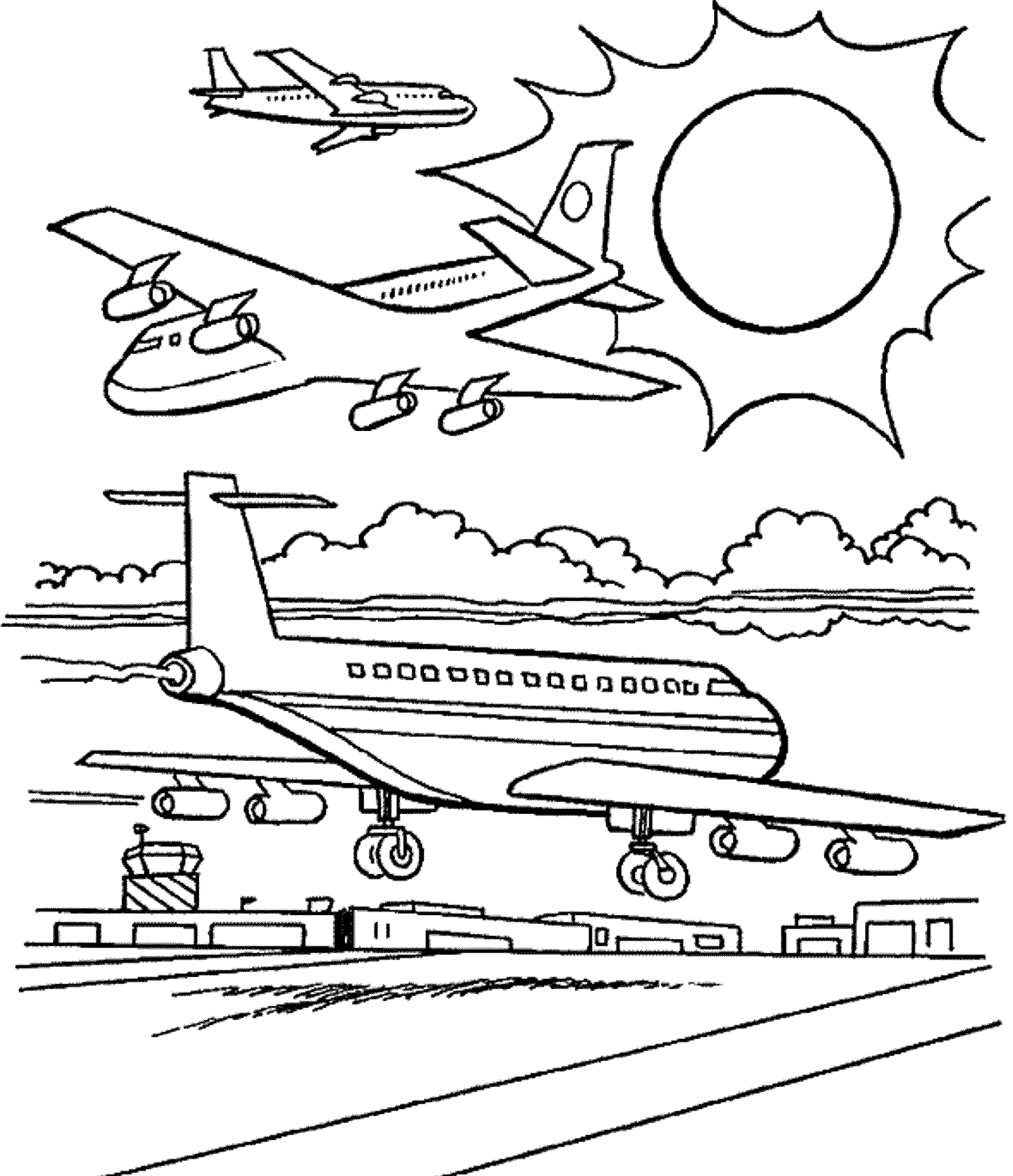 Download airplane-coloring-pages-for-adults | | BestAppsForKids.com