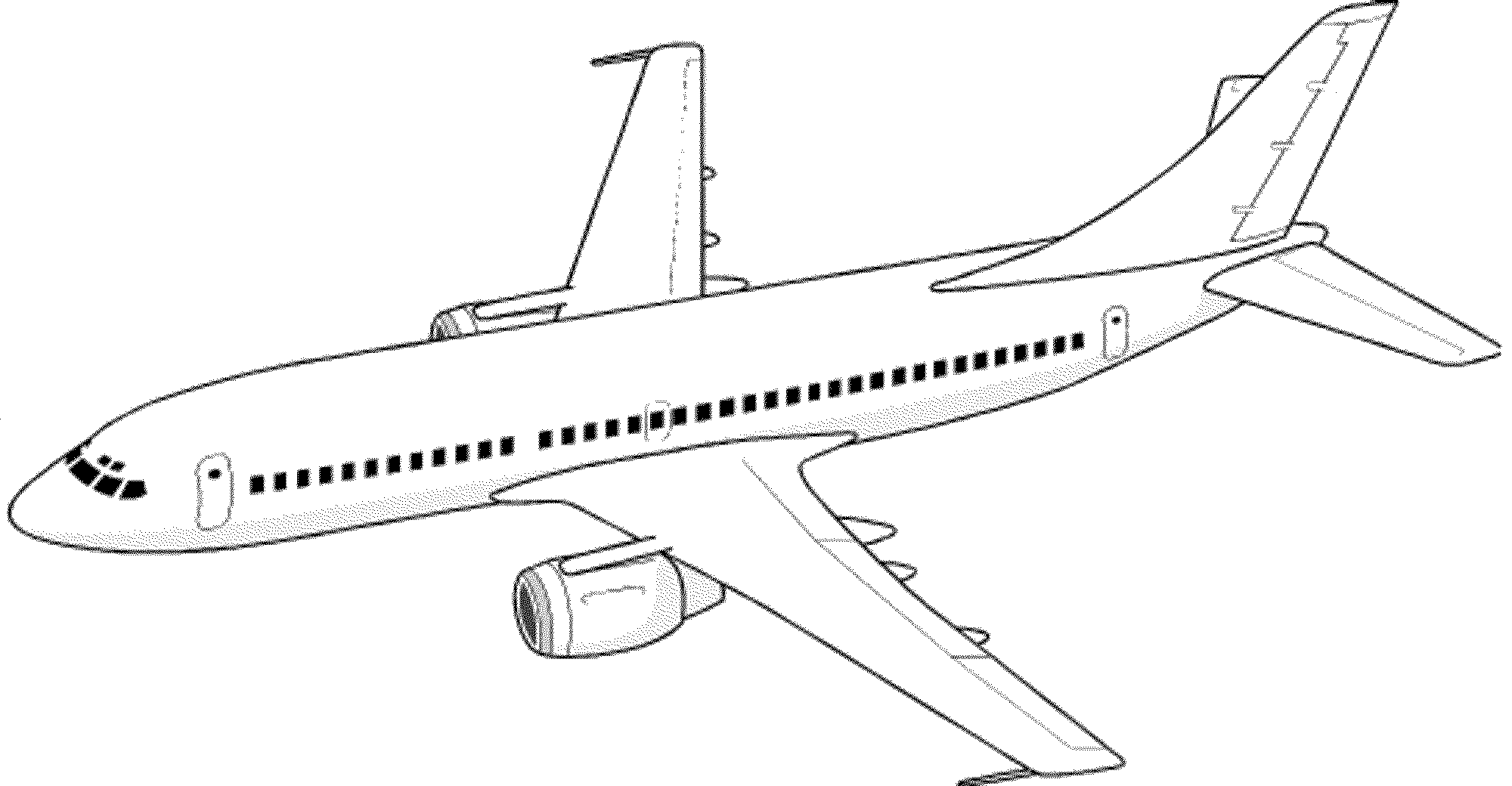 airplane coloring pages