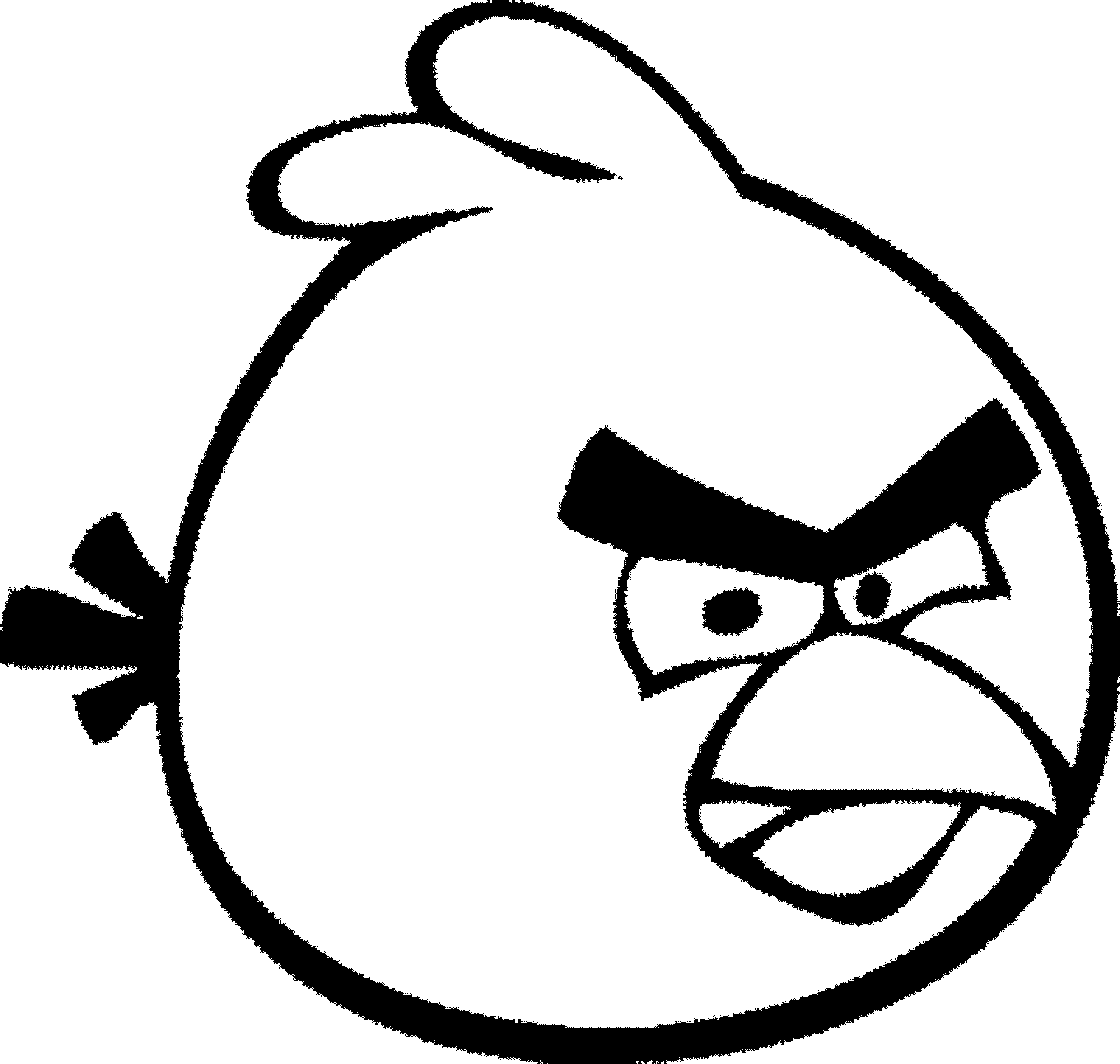 Angry Birds Coloring Pages for Your Small Kids