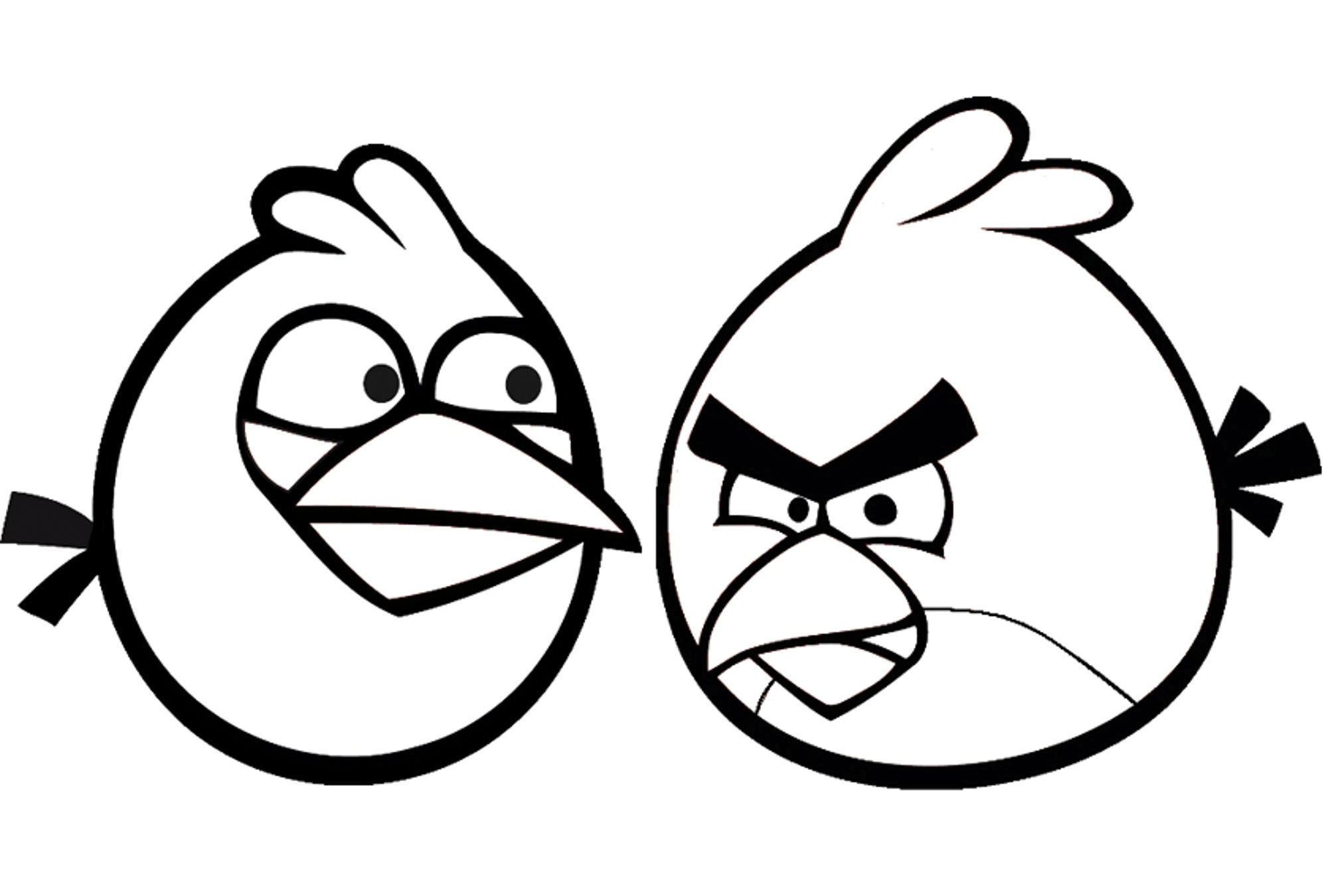 Download Angry Birds Coloring Pages for Your Small Kids