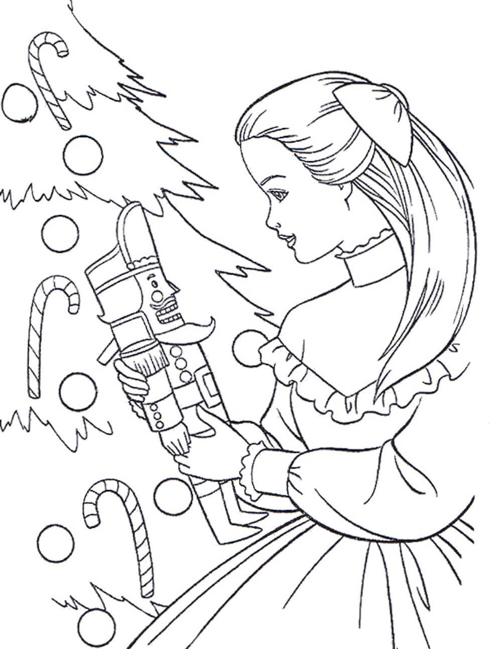 barbie-christmas-coloring-pages | | BestAppsForKids.com