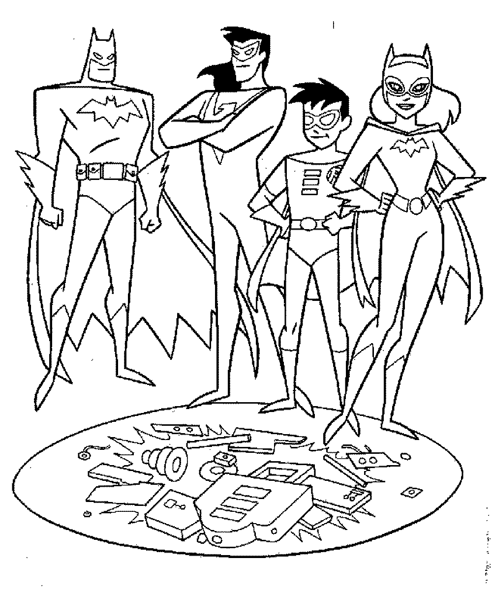 batman coloring pages free     BestAppsForKids.com