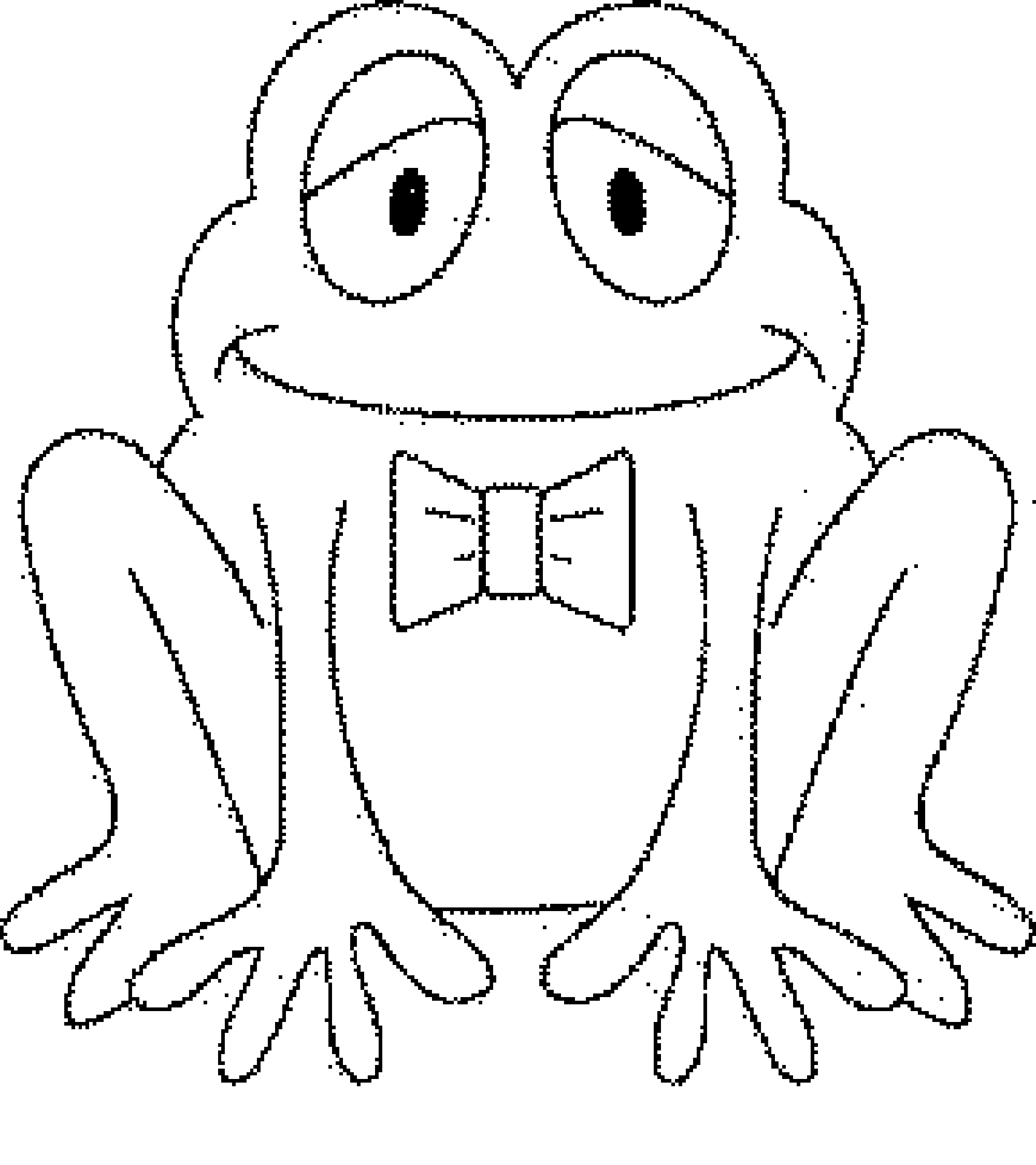 Print & Download - Frog Coloring Pages Theme for Kids