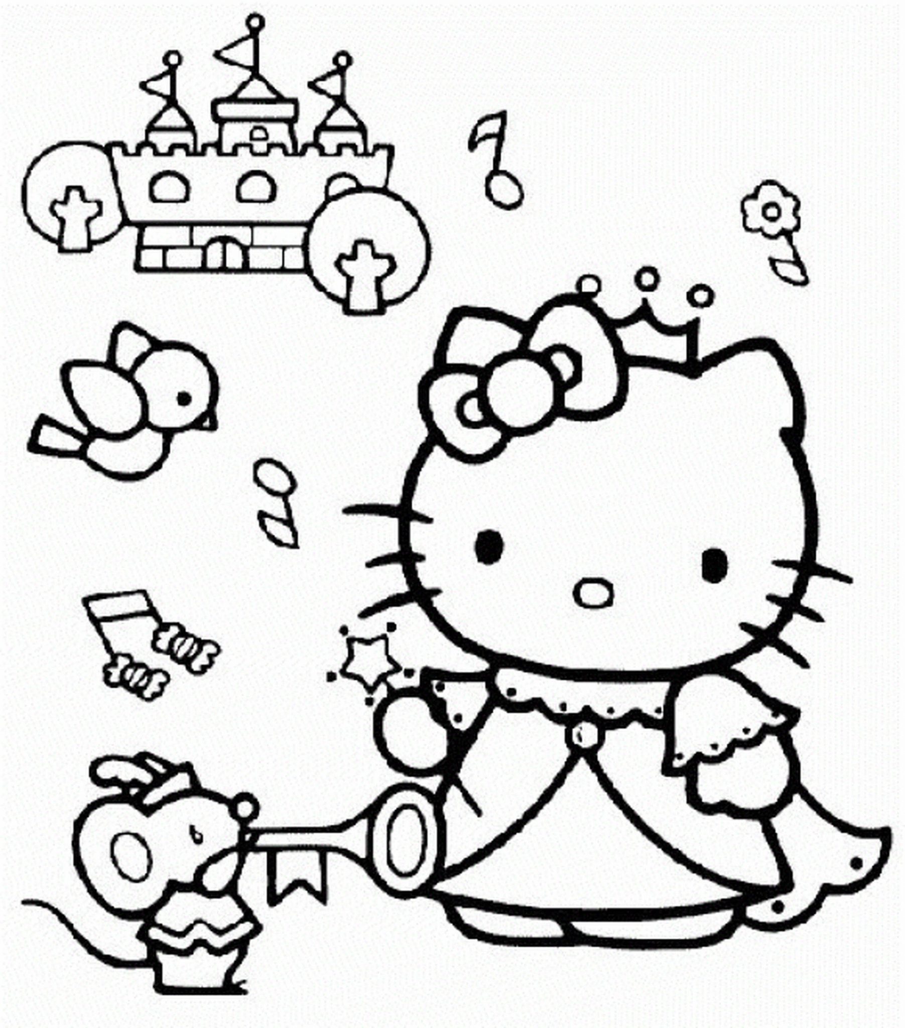 Download coloring-pages-for-girls-hello-kitty | | BestAppsForKids.com