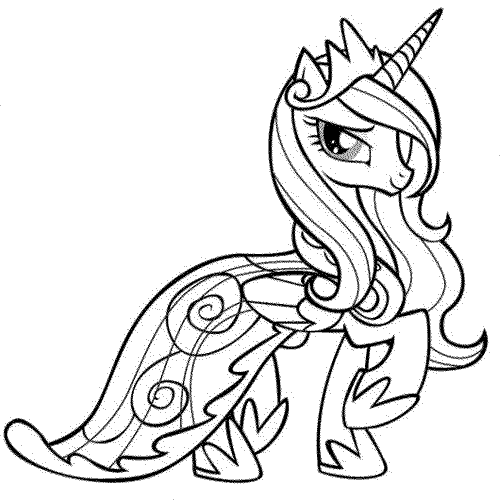 Print & Download - My Little Pony Coloring Pages: Learning ...