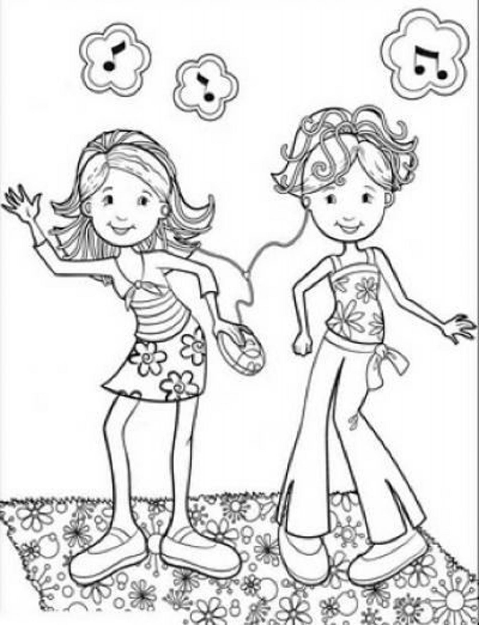 cute coloring pages for girls to color