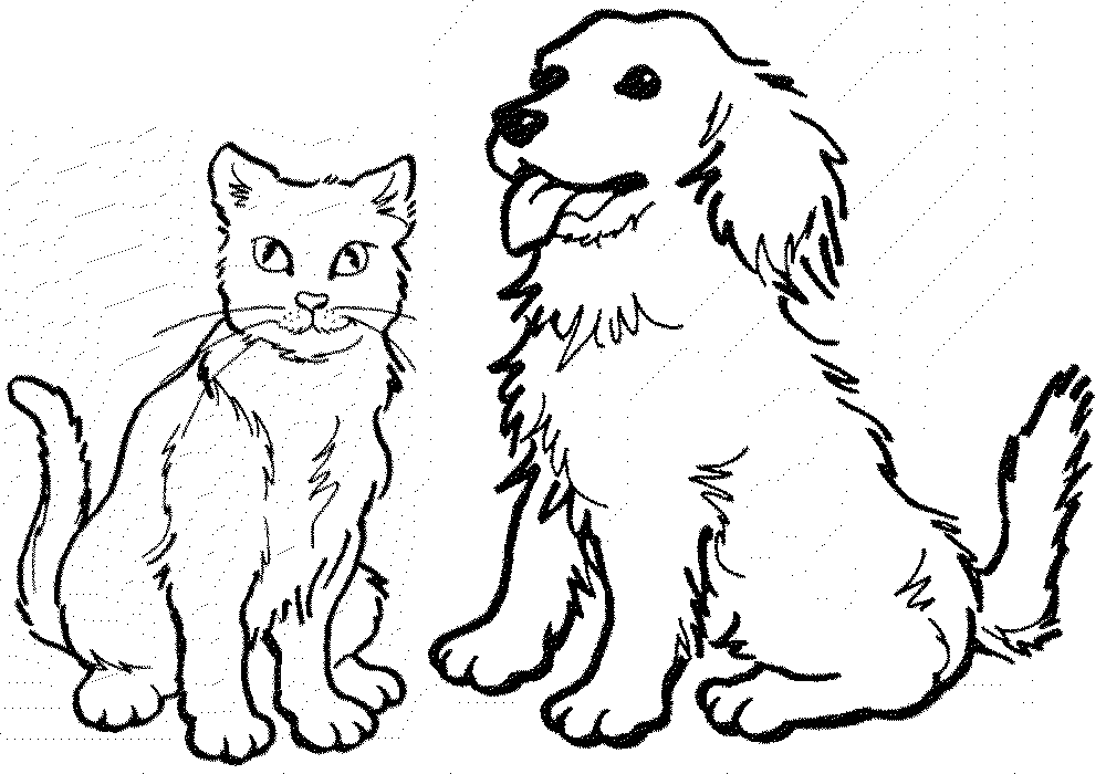 Print & Download - The Benefit of Cat Coloring Pages