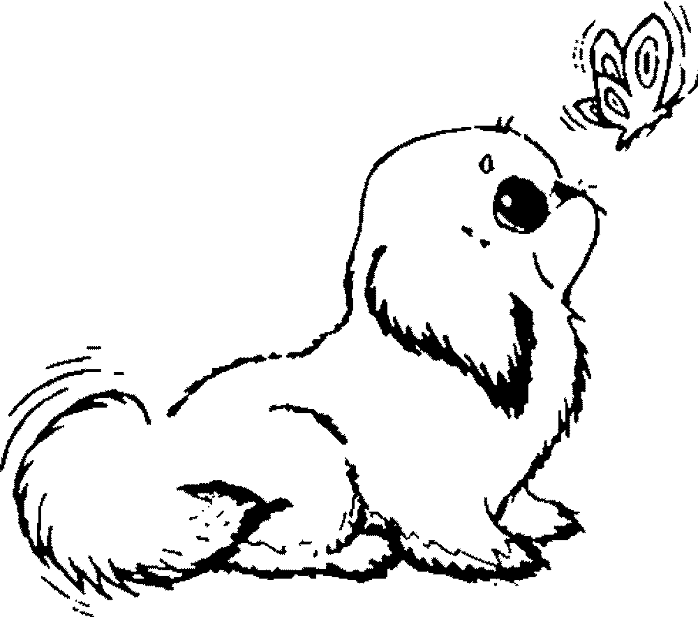 baby dog printable coloring pages - photo #40