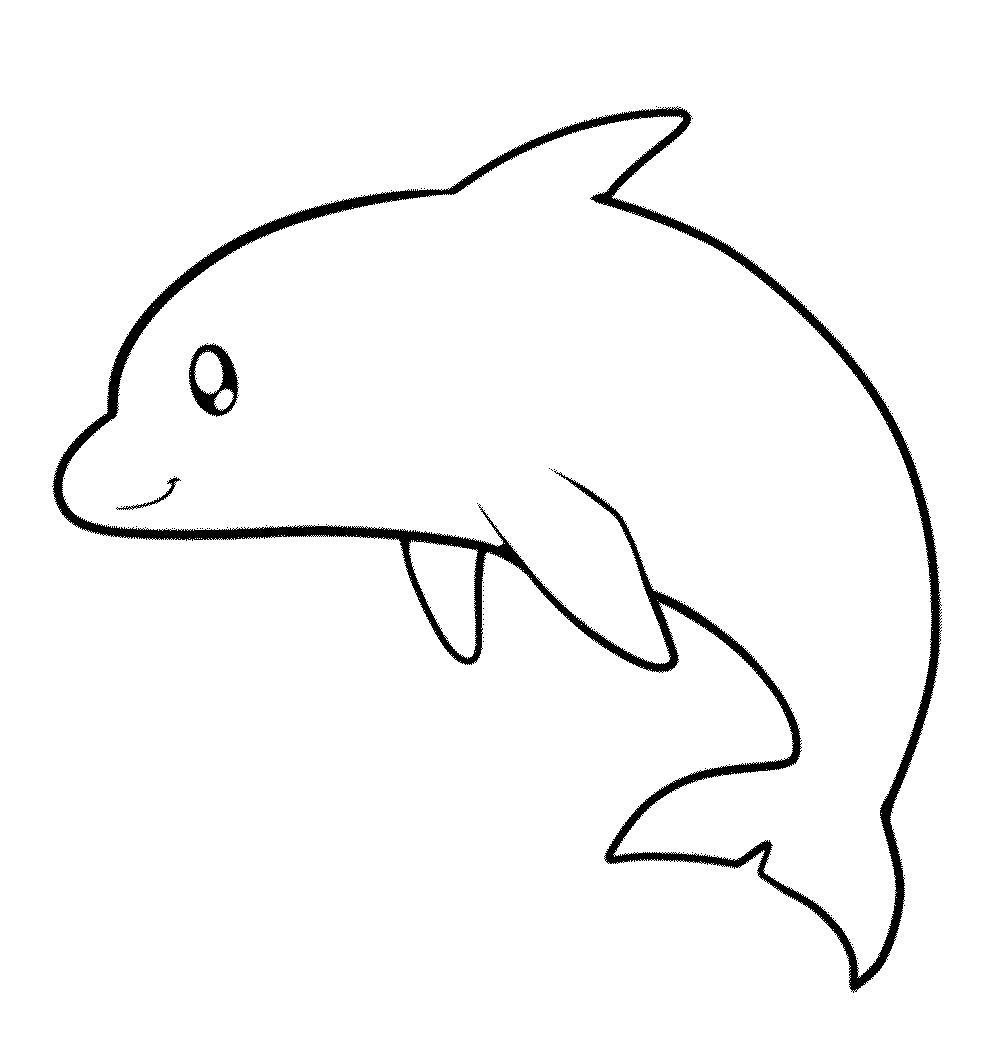 Print & Download - My Experience of Making Dolphin Coloring Pages