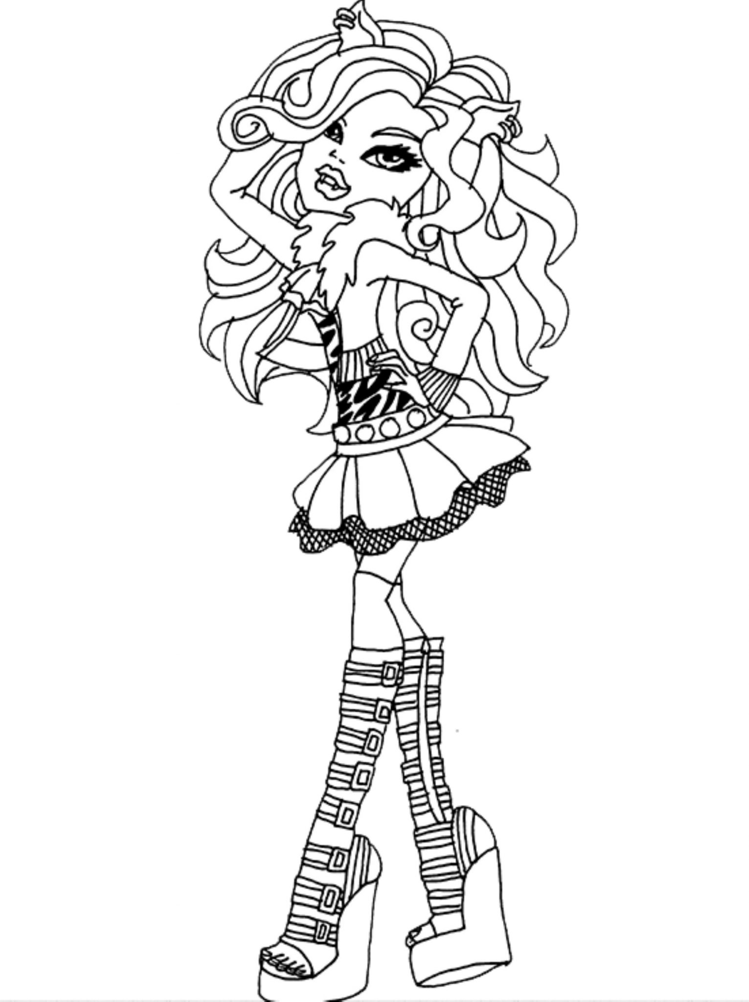 Download monster-high-printable-coloring-pages-spectra-vondergeist | | BestAppsForKids.com