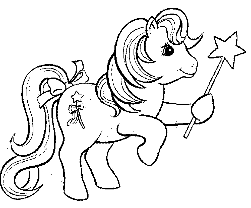 Print & Download - My Little Pony Coloring Pages: Learning with Fun