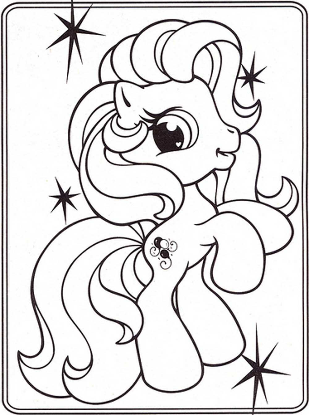 Print & Download - My Little Pony Coloring Pages: Learning with Fun
