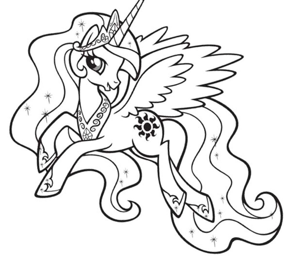 my little pony rarity coloring pages     BestAppsForKids.com