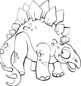 dinosaur coloring pages for kids