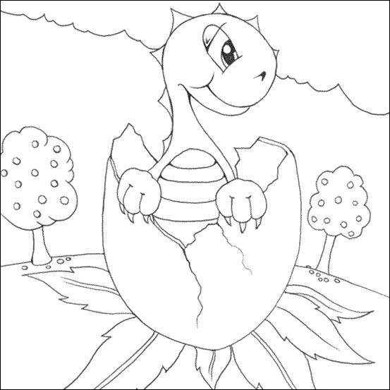 dinosaur coloring pages for kids