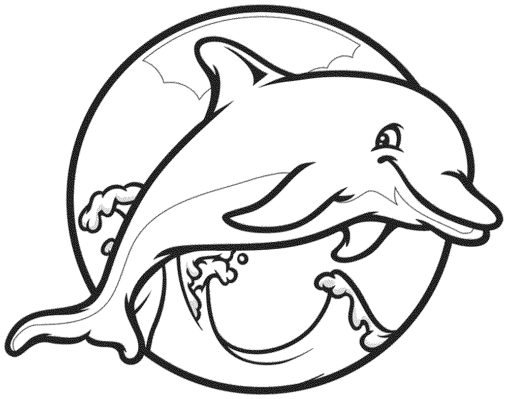 Print & Download - My Experience of Making Dolphin Coloring Pages