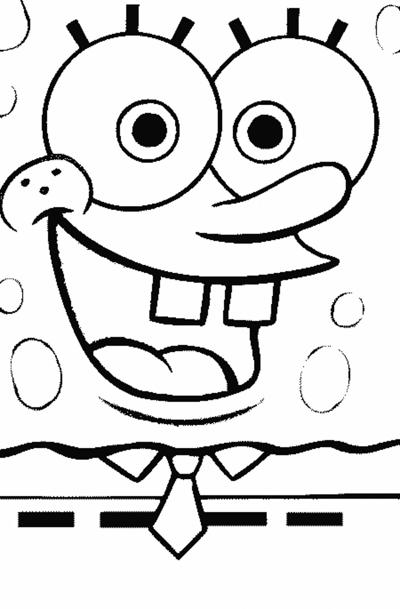 Print Download Choosing SpongeBob Coloring Pages For