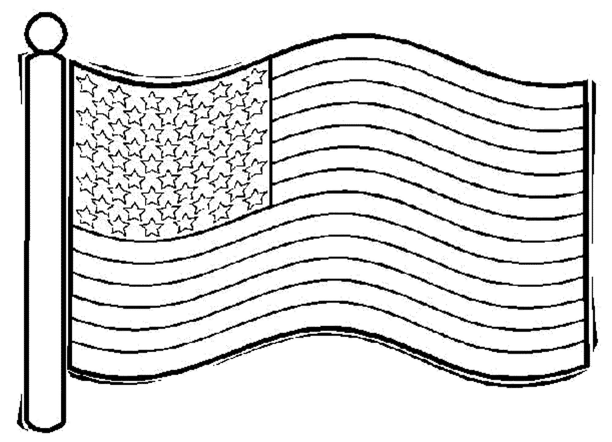 Flag Coloring Pages 9