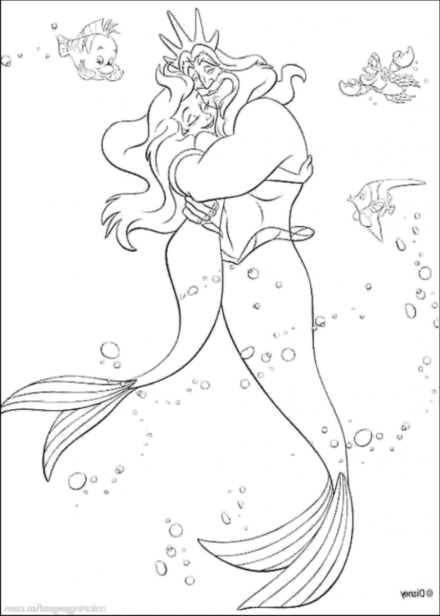 ariel-little-mermaid-king-triton-coloring-pages | | BestAppsForKids.com