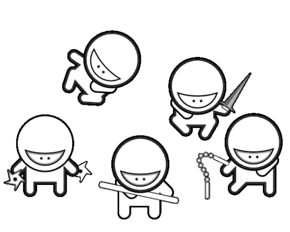 Print & Download - The Attractive Ninja Coloring Pages for ...