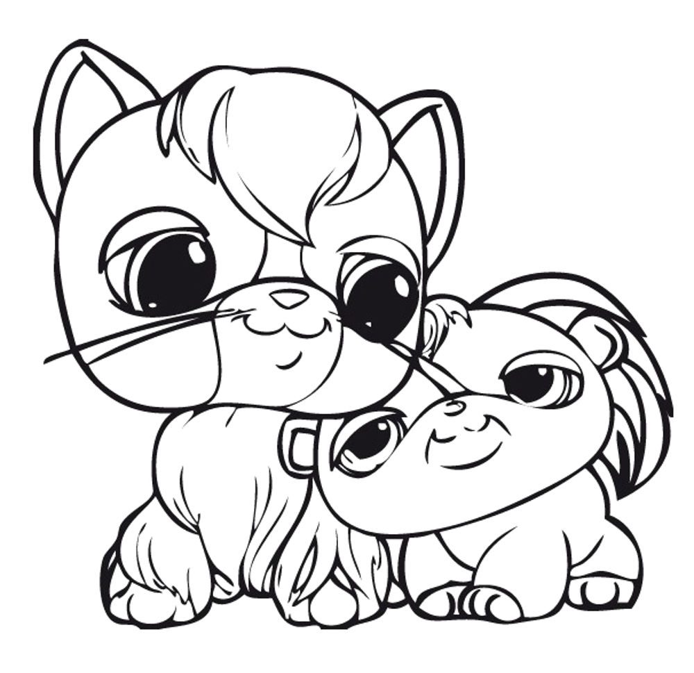 new littlest pet shop coloring pages - photo #42