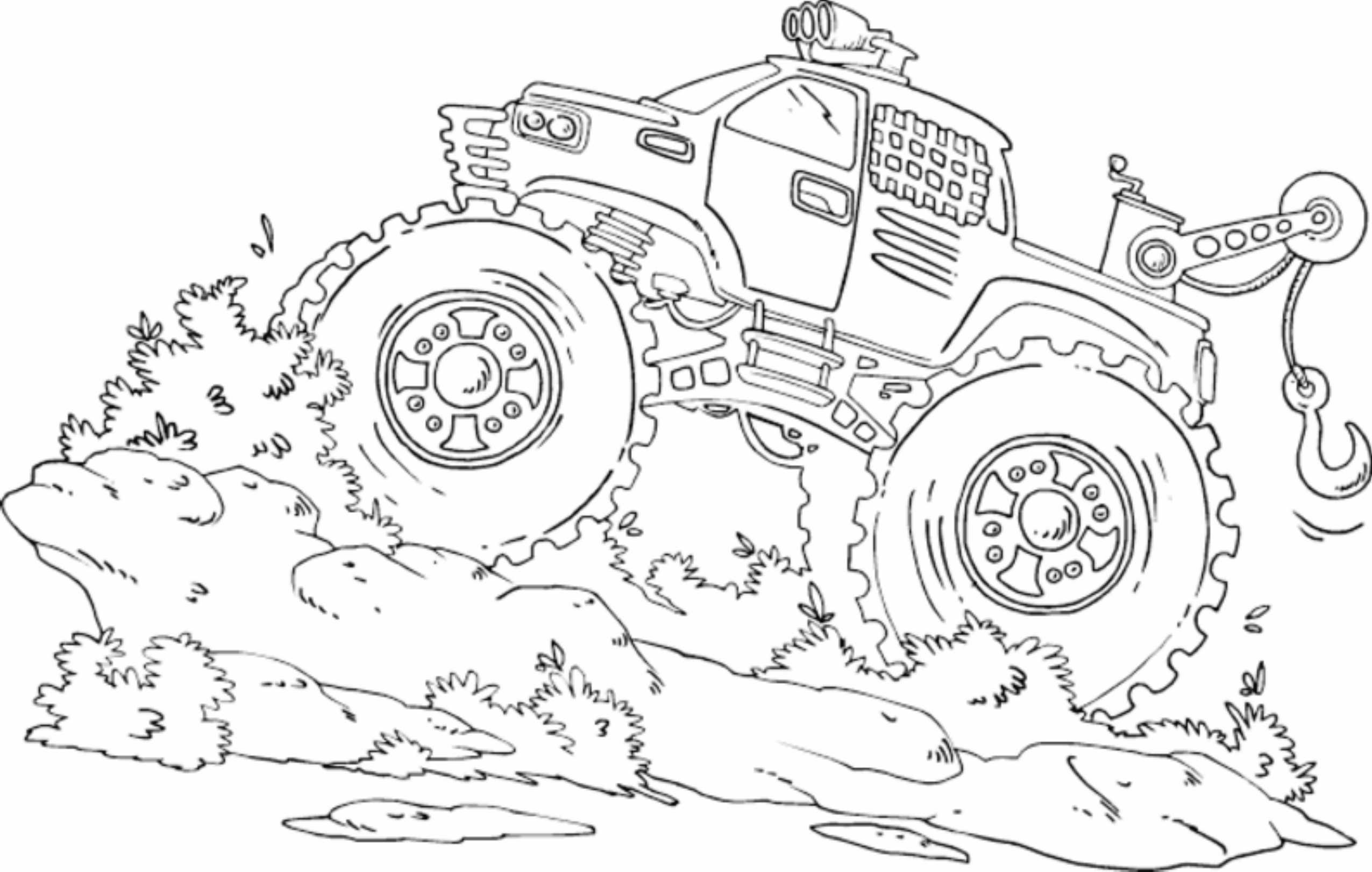 drawing-monster-truck-coloring-pages-with-kids